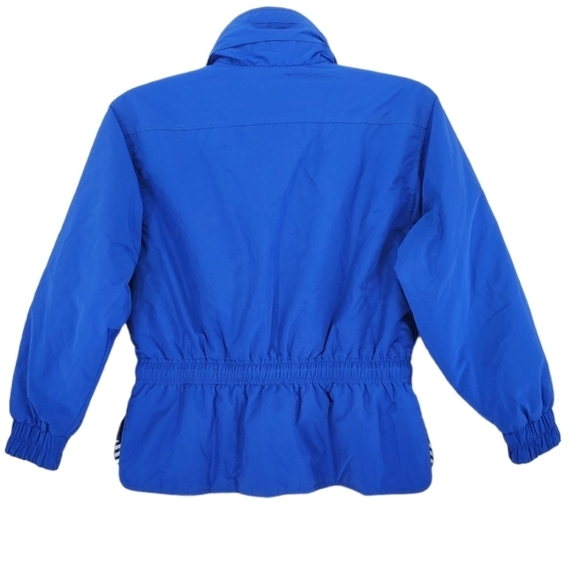 Vtg Y2K Tyrolia Ski Jacket 14Y Wmns SP Reversible Fitted Sunburst Buffalo Plaid - Picture 5 of 16